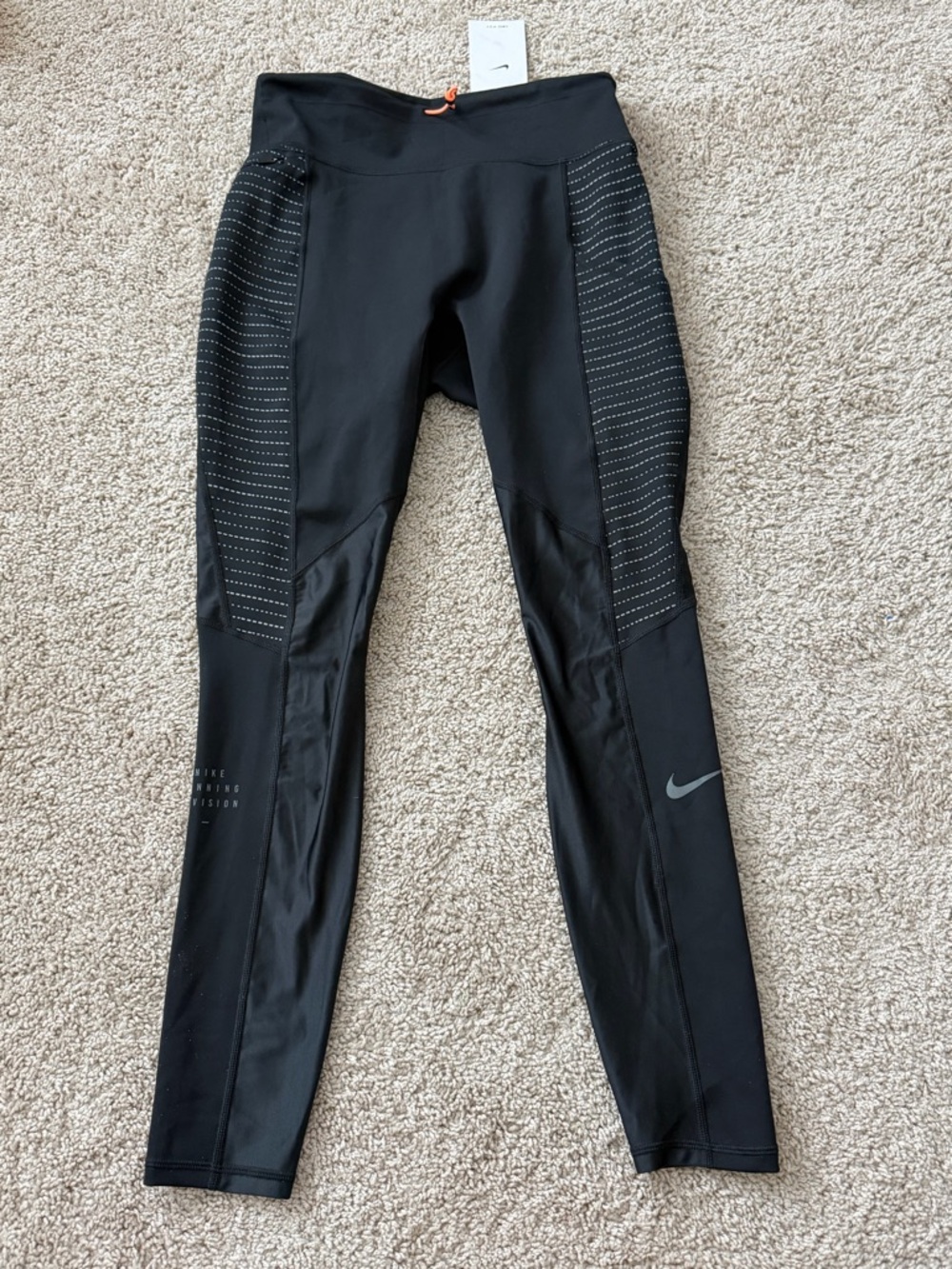 Nike Dri-FIT Run Division Epic Luxe Leggings Women’s Size M NWT Black Athletic